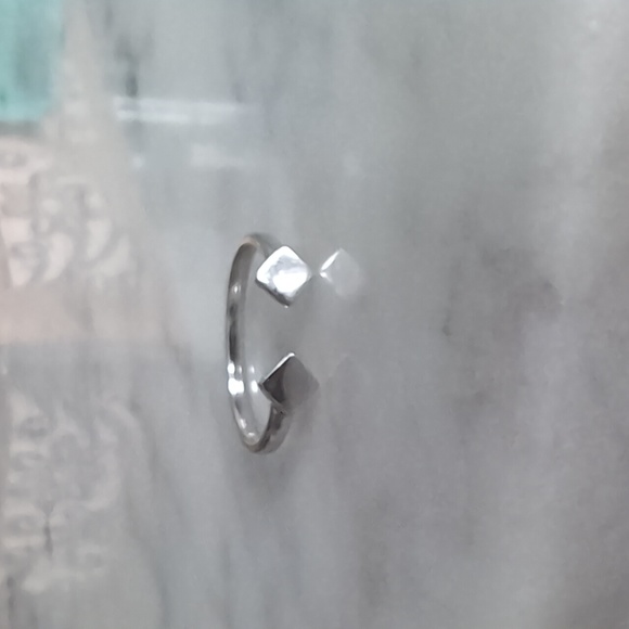 Bony Levy 14K white gold open cuff ring - Picture 9 of 16